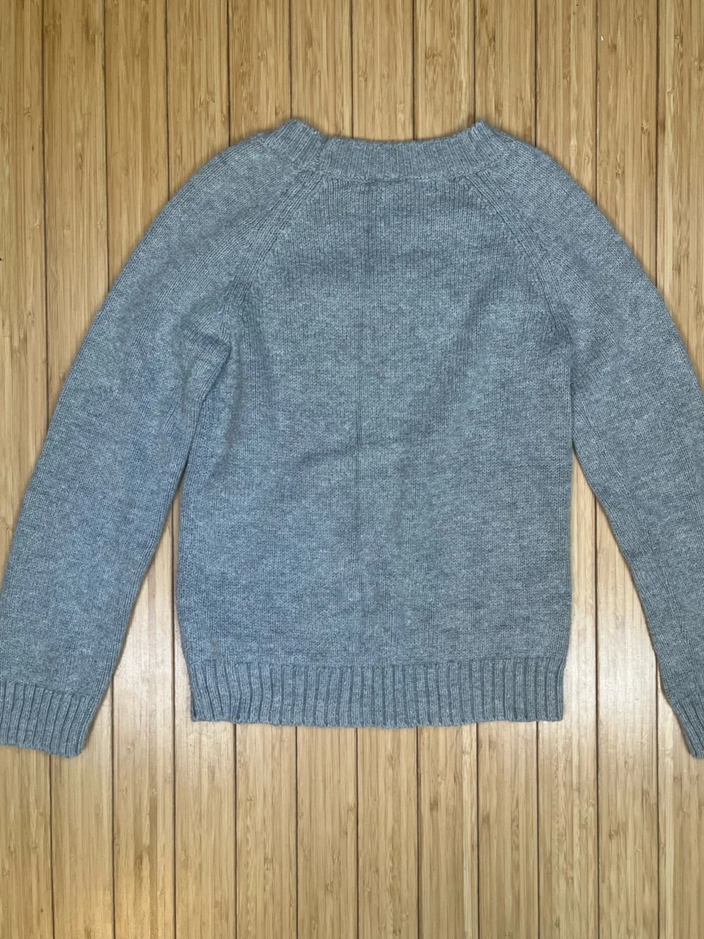 Gymboree Heart Sweater Girls Medium Grey Cotton Pullover Crew Neck Rainbow